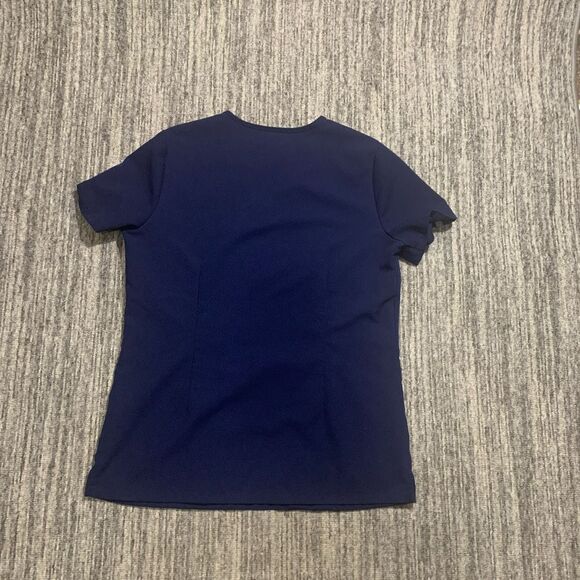 Figs Technical Collection Womens Small Navy Blue Casma Scrub Top Style# FW1100 * - Picture 5 of 5
